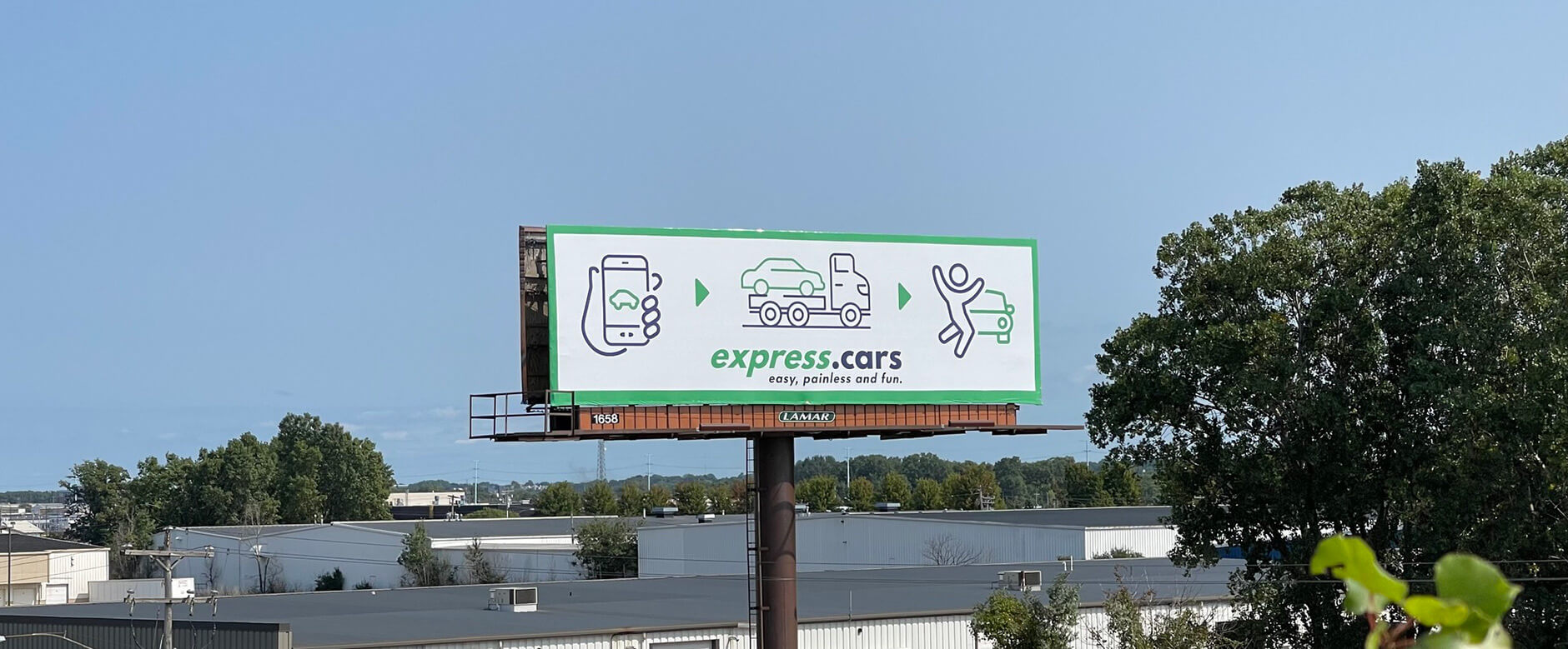 Express Cars Billboard