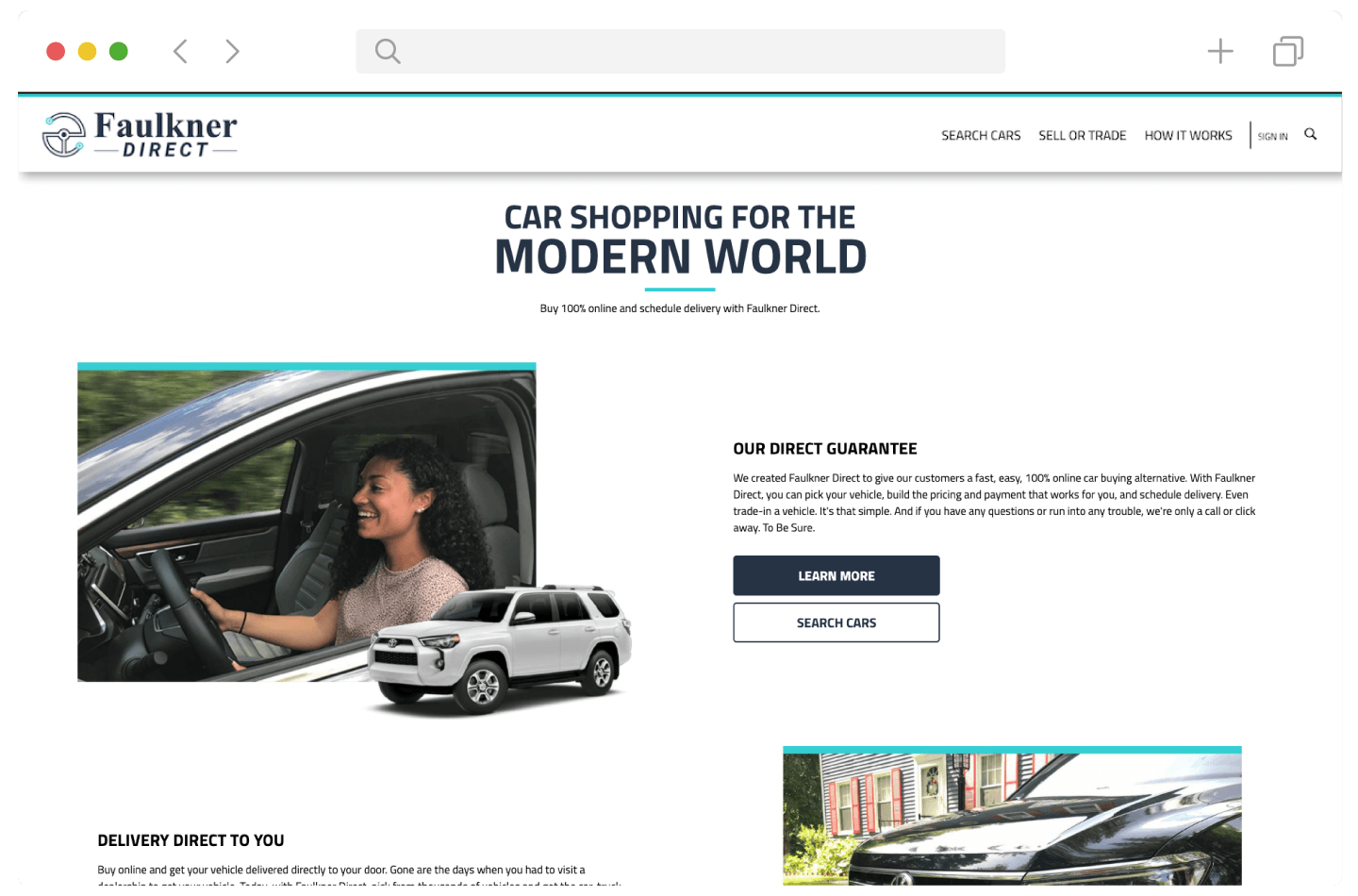 Modern Shopping Screen