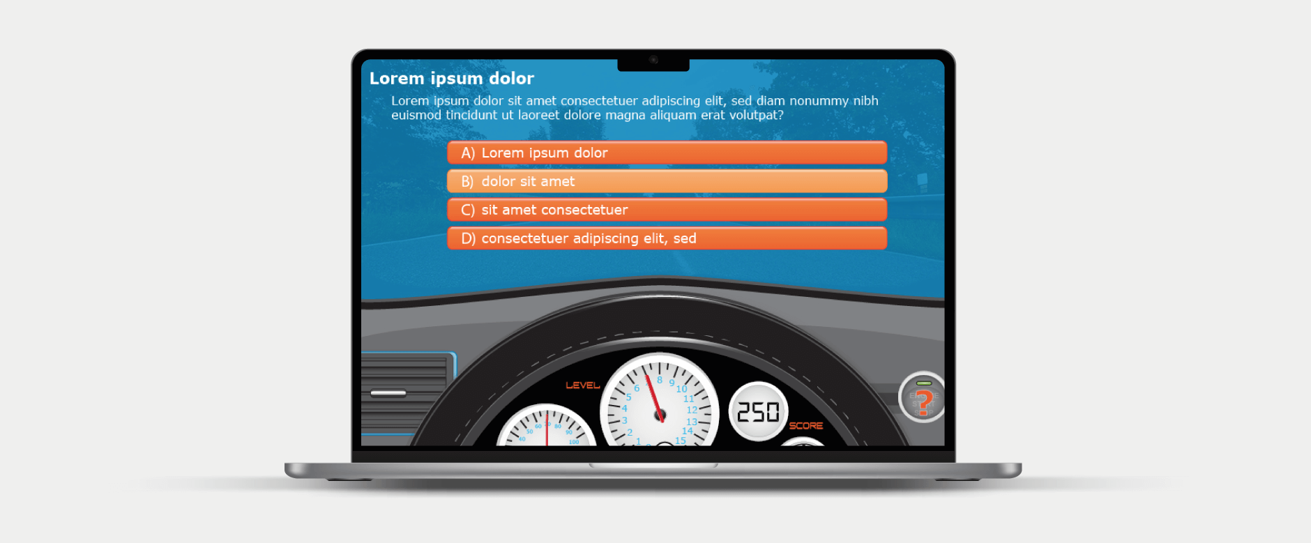 Online Road Trip Screen